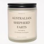 Australian Shepherd Dog Mom Candle - Lavender Eucalyptus