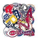 MLB Team Logo Stickers - Waterproof Vinyl 30 Pack