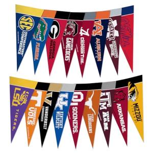 NCAA SEC Mini Pennant Set for Dogs