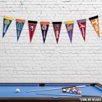 NCAA SEC Mini Pennant Set for Dogs