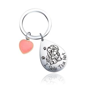 Shih Tzu Keychain for Dog Lovers and Moms