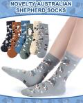 Funny Cotton Socks for Dog Lovers - 6 Pairs