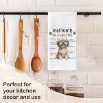 Funny Shih Tzu Kitchen Towels for Dog Lovers