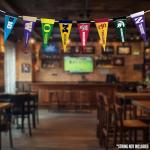 NCAA Big Ten Mini Pennant Set for Dogs