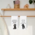 Poodle Kitchen Towels Set - Perfect Dog Lover Gift