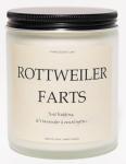Rottweiler Candle Gift for Dog Moms