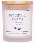 Poodle Themed Lavender Scented Candle Gift