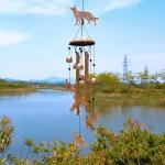 German Shepherd Wind Chimes - Perfect Outdoor Decor