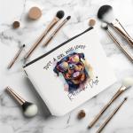 Rottweiler Makeup Bag for Dog Lovers