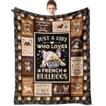Cozy French Bulldog Blanket for Dog Lovers