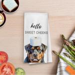 Funny Rottweiler Bathroom Towels for Dog Lovers