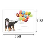 Bernese Mountain Dog Birthday Card for Dog Lovers