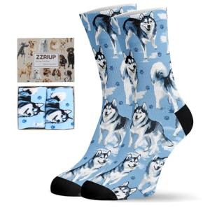 Siberian Husky Socks for Dog Lovers