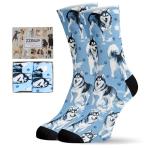 Siberian Husky Socks for Dog Lovers