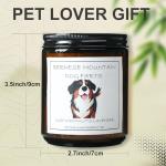 Bernese Mountain Dog Candle for Dog Lovers