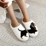 Cute Dachshund Dog Memory Foam Slippers