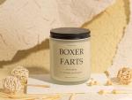 Boxer Dog Candle Gift with Lavender & Eucalyptus