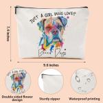 Boxer Dog Makeup Bag for Animal Lovers