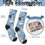 Siberian Husky Socks for Dog Lovers