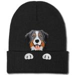 Bernese Mountain Dog Knitted Beanie Hat