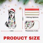 Siberian Husky Wooden Ornament for Dog Lovers