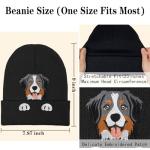 Bernese Mountain Dog Knitted Beanie Hat