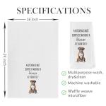 Funny Boxer Dog Dish Towels for Dog Lovers