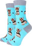 Cozy Women's Yorkie Rescue Dog Socks