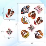 Basset Hound Waterproof Stickers - 100 Pack