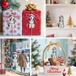 Siberian Husky Wooden Ornament for Dog Lovers