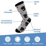Black Labrador Socks for Dog Lovers by E&S Pets