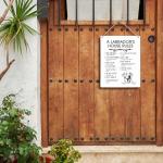 Labrador House Rules Wooden Sign for Dog Lovers