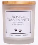 Boston Terrier Fart Candle with Lavender Scent