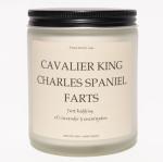 Cavalier King Charles Spaniel Lavender Candle 7oz