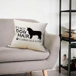 Border Collie Glitter Throw Pillow Cover