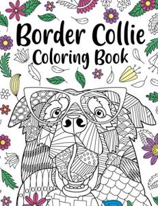 Border Collie Coloring Book for Dog Lovers