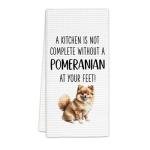Pomeranian Decorative Kitchen Towels for Dog Lovers