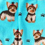 Cozy Women's Yorkie Rescue Dog Socks