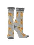 Golden Retriever Crew Socks for Dog Lovers