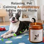 Boston Terrier Lavender Scented Candle Gift