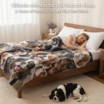 Cavalier King Charles Cozy Dog Blanket, 50"x60