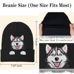 Siberian Husky Beanie Hat for Dog Lovers
