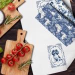 Cavalier King Charles Spaniel Dish Towels Set
