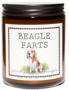 Beagle Farts Candle - Fun Gift for Dog Moms