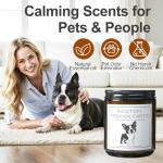 Boston Terrier Lavender Scented Candle Gift
