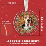 Beagle Christmas Ornament for Dog Lovers