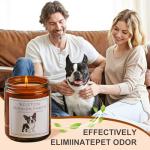 Boston Terrier Lavender Scented Candle Gift