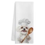 Maltese Lovers Kitchen Towels for Dog Enthusiasts