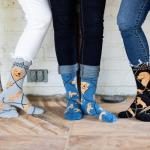 Golden Retriever Crew Socks for Dog Lovers