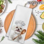 Maltese Lovers Kitchen Towels for Dog Enthusiasts